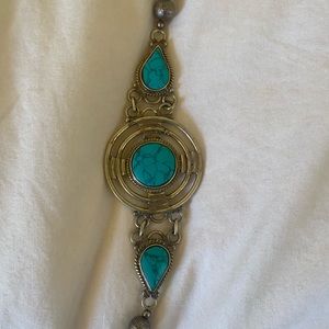 Silver and Turquoise bracelet